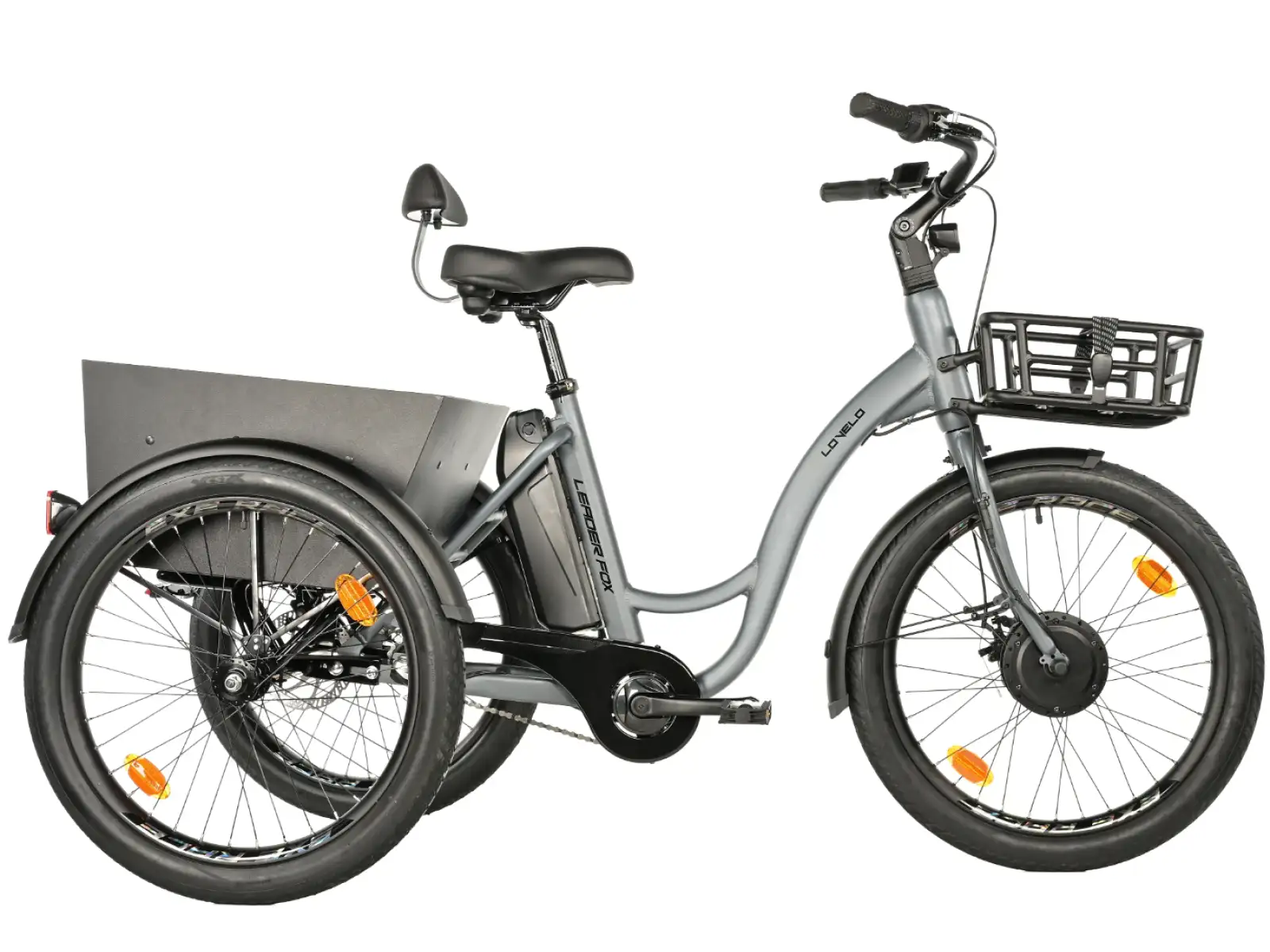 Leader Fox Lovelo Elektro-Dreirad grau