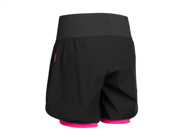 Etape Claudia – Damen Shorts Loose Fit – Schwarz/Rosa