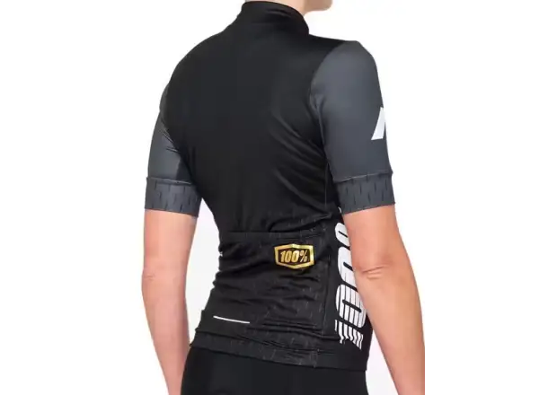 100% Exceeda Damen Kurzarmtrikot schwarz