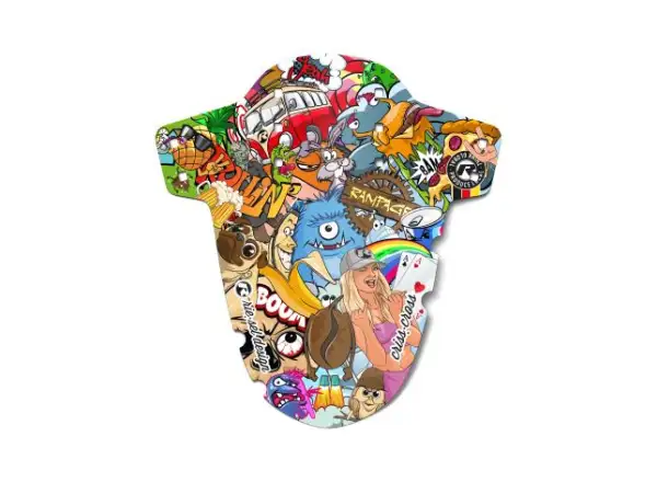 Rie:sel Design Criss:cross Schutzblech Stickerbomb Blickfang
