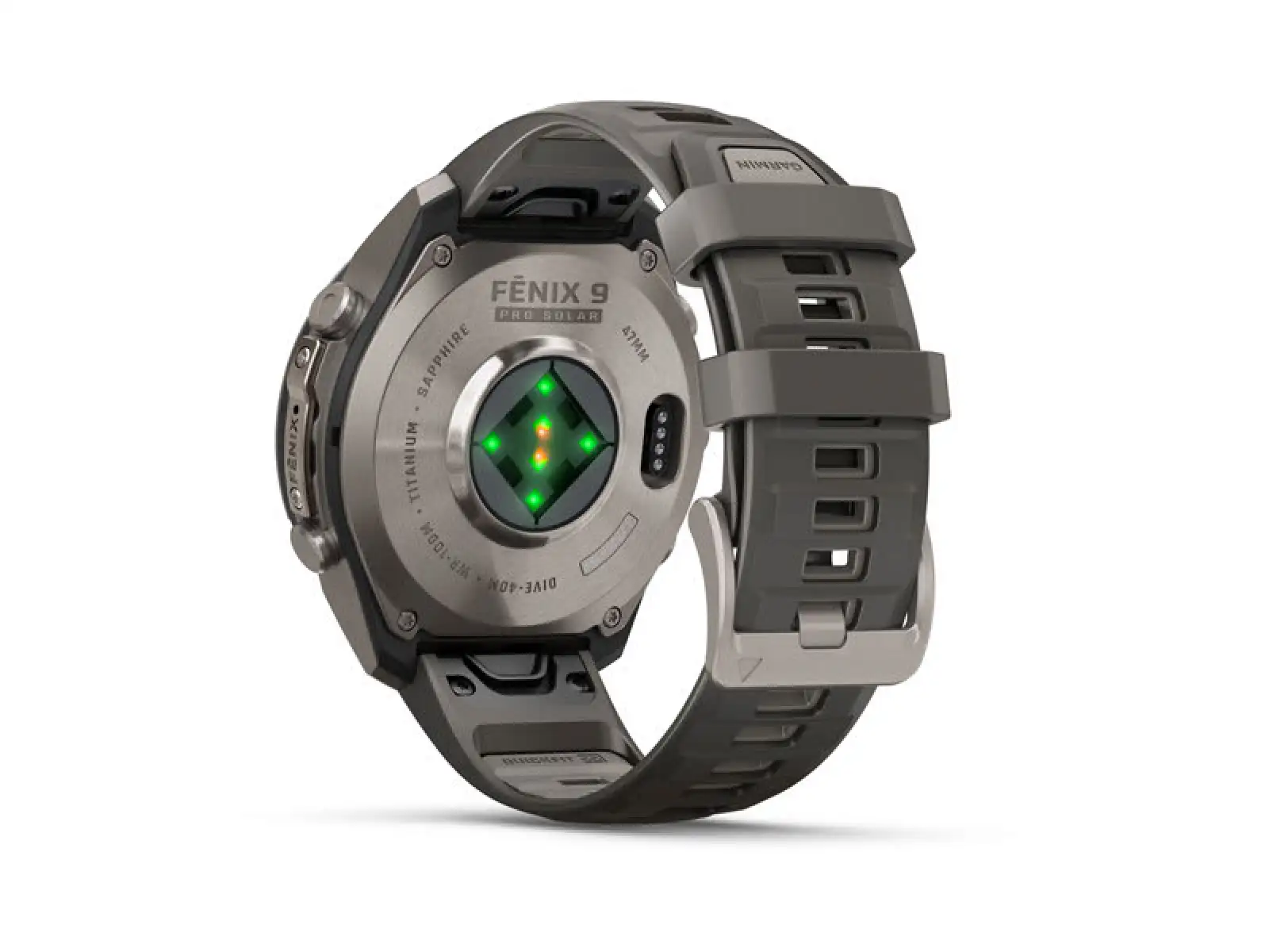 Garmin Fénix 9 Pro inReach Solar 47 mm Titan Pebble Gray/Silver Gray