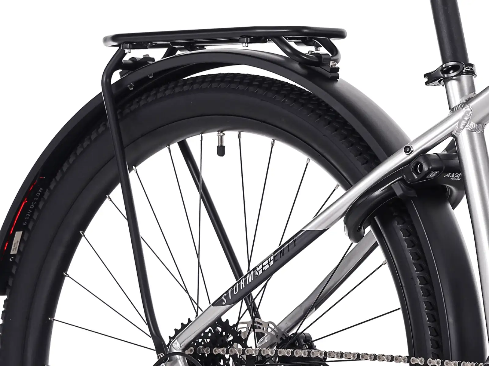 Rock Machine eSTORM 70 TOUR E-Mountainbike Gloss Silver/Black/Grey