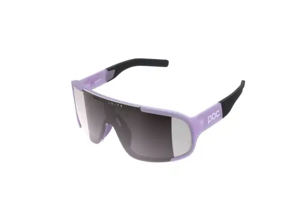POC Aspire Mid Brille Lila Quarz Translucent/Violet Silver Mirror