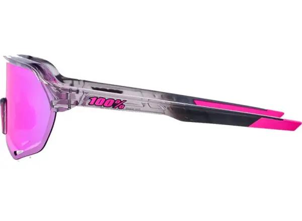 100% S2 Tokyo Night Brille Polished Translucent Grau/Lila