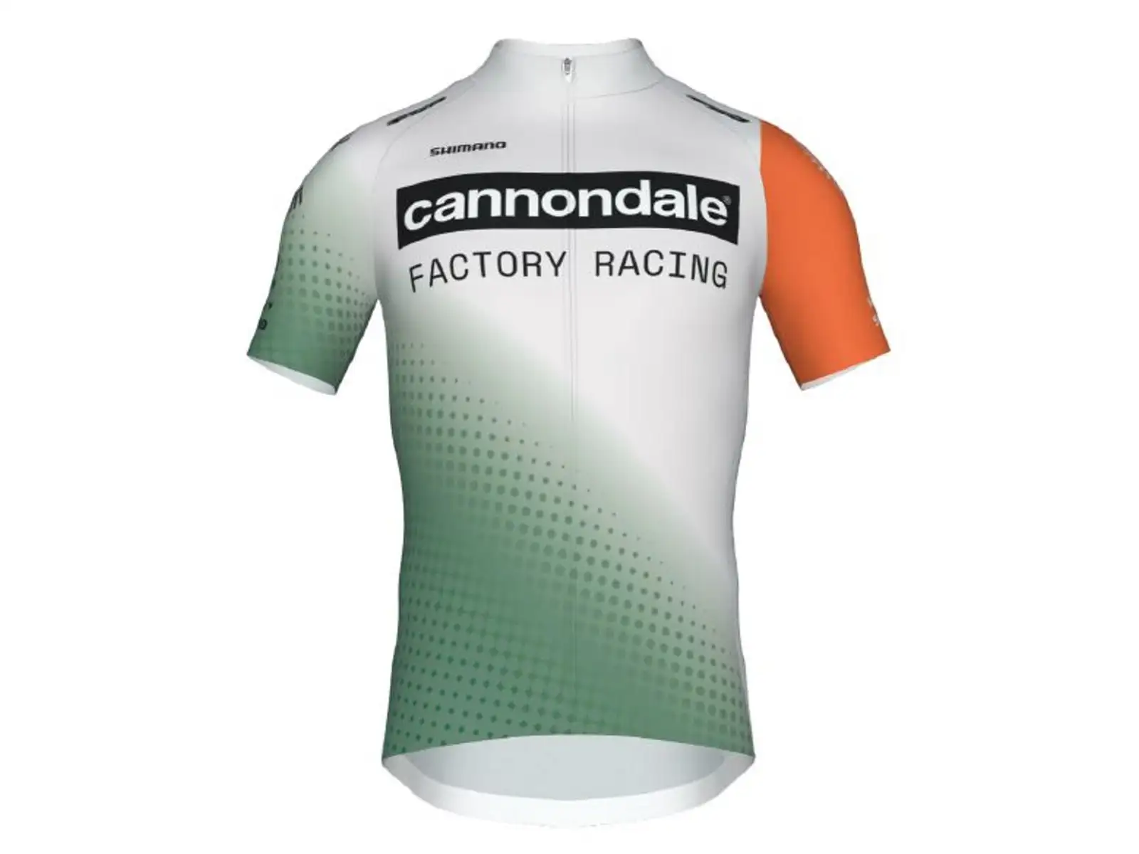 Cannondale CFR Replica 2025 Herren Trikot kurzarm grün/rot