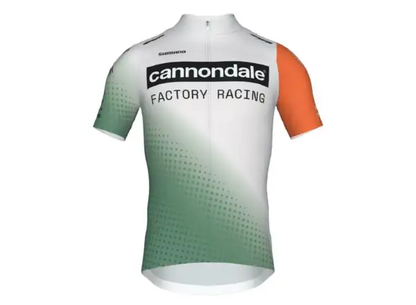 Cannondale CFR Replica 2025 Herren Trikot kurzarm grün/rot