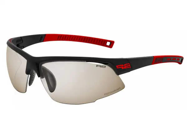 R2 Racer Brille schwarz/rot matt/fototropisch