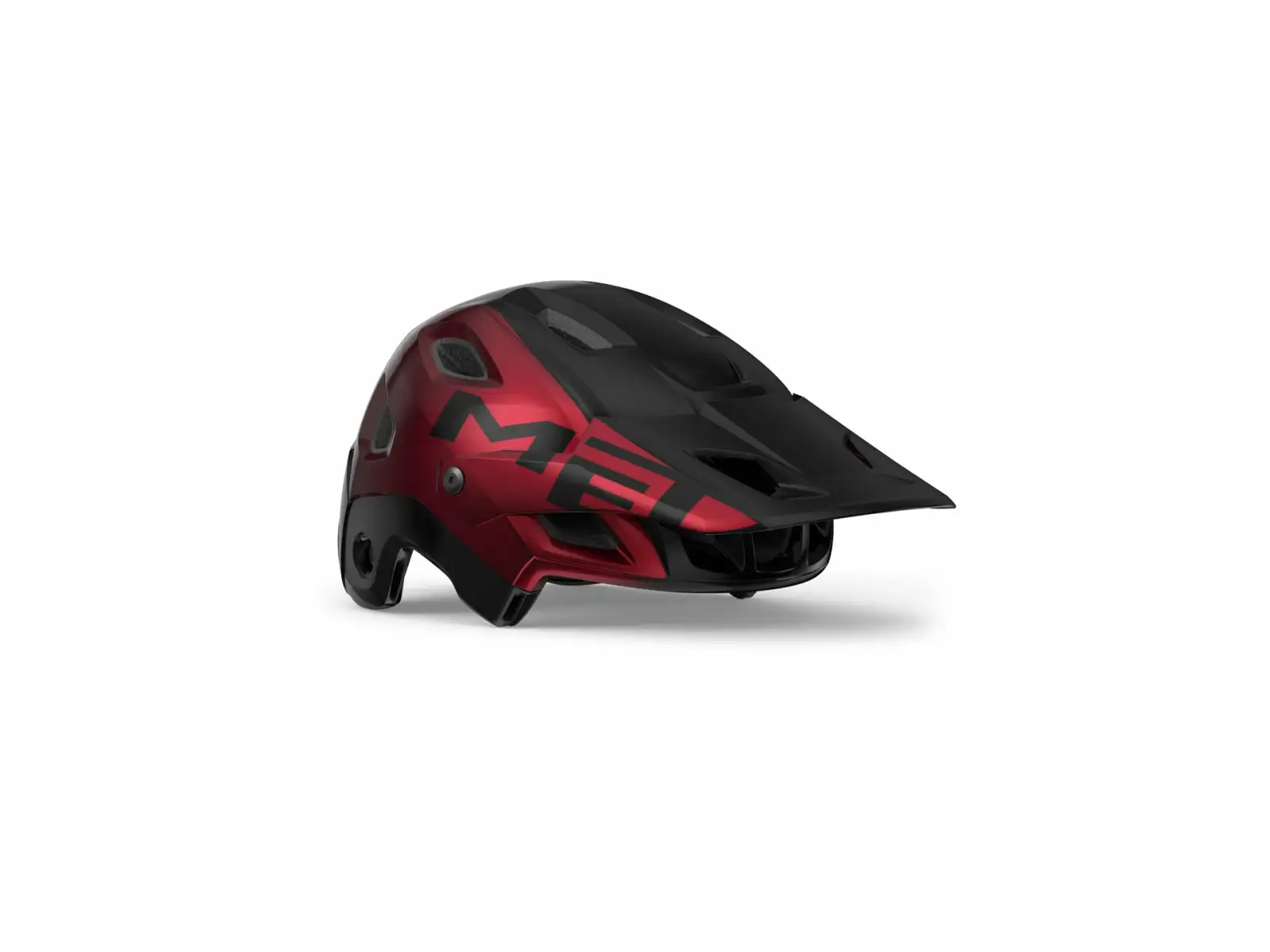 MET Parachute MCR MIPS Helm rot/schwarz metallic, Größe L (58-61 cm)