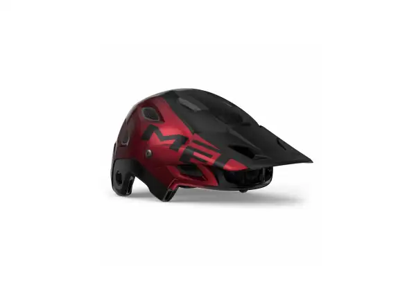 MET Parachute MCR MIPS Helm rot/schwarz metallic, Größe L (58-61 cm)