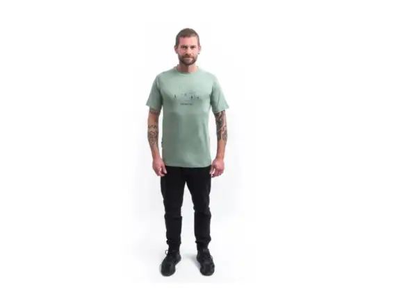 Sensor Merino Air Say Yes Herren T-Shirt kurzarm Basil Green