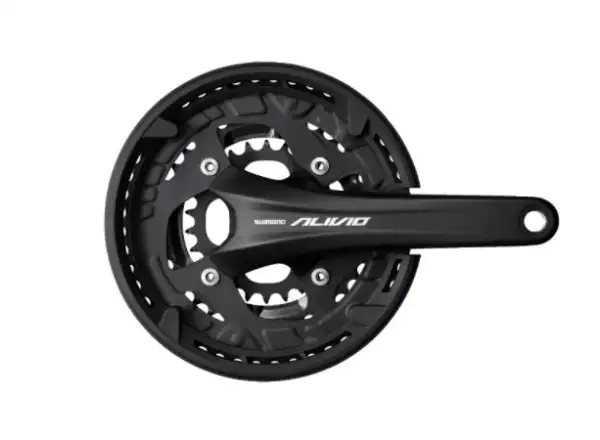 Kurbel Shimano Alivio FC-T4060 3×9 175 mm Schwarz