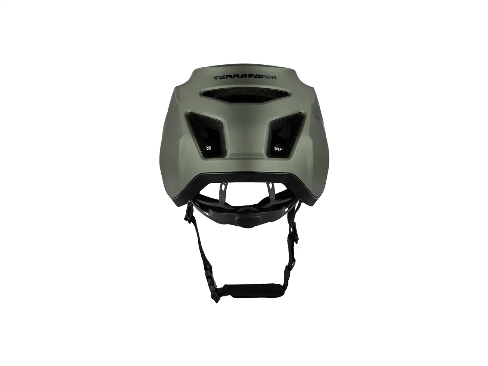 R2 Terraform Fahrradhelm dunkel olivgrün/schwarz