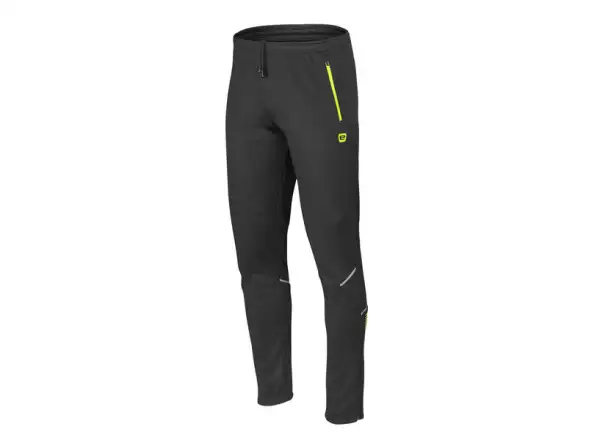 Dolomite WS Herren lockere Herrenhose schwarz/gelb fluo