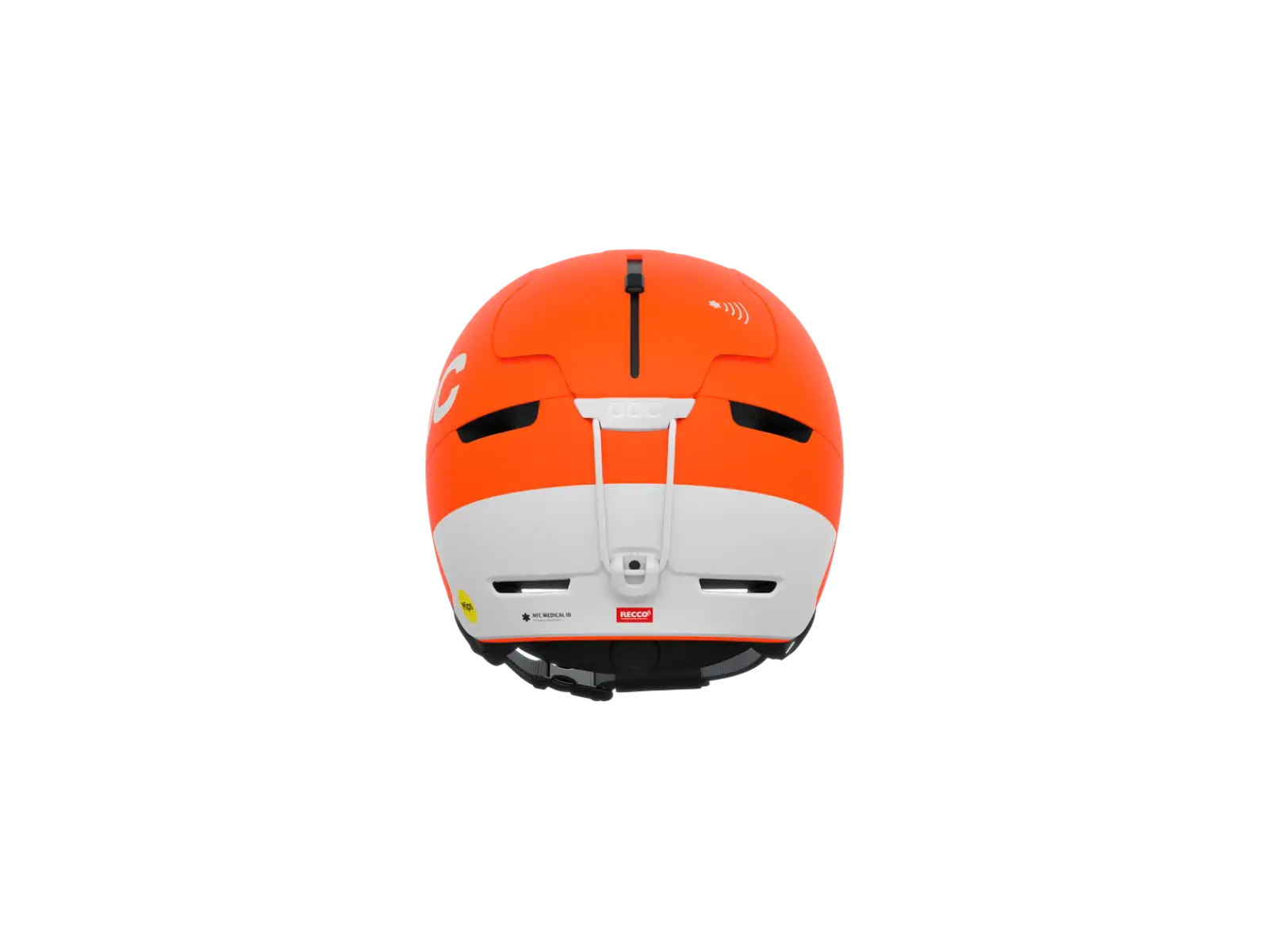 POC Obex BC MIPS Skihelm Fluorescent Orange Matt