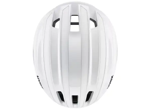 Uvex Surge Aero MIPS Rennradhelm White/Lila Apricot Matt