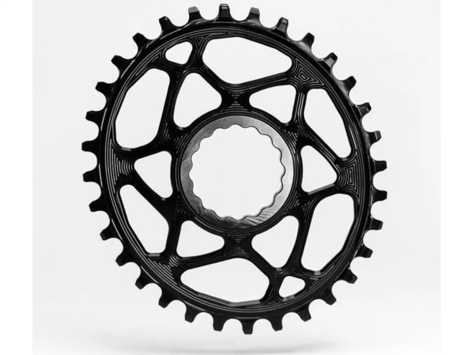 Absolute Black OVAL Race Face Cinch Boost 3mm Kettenblatt, 28Z.