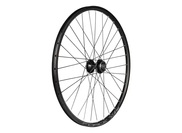 Force XC Disc 26" Vorderrad eingespeicht mit Force F804332 Nabe.