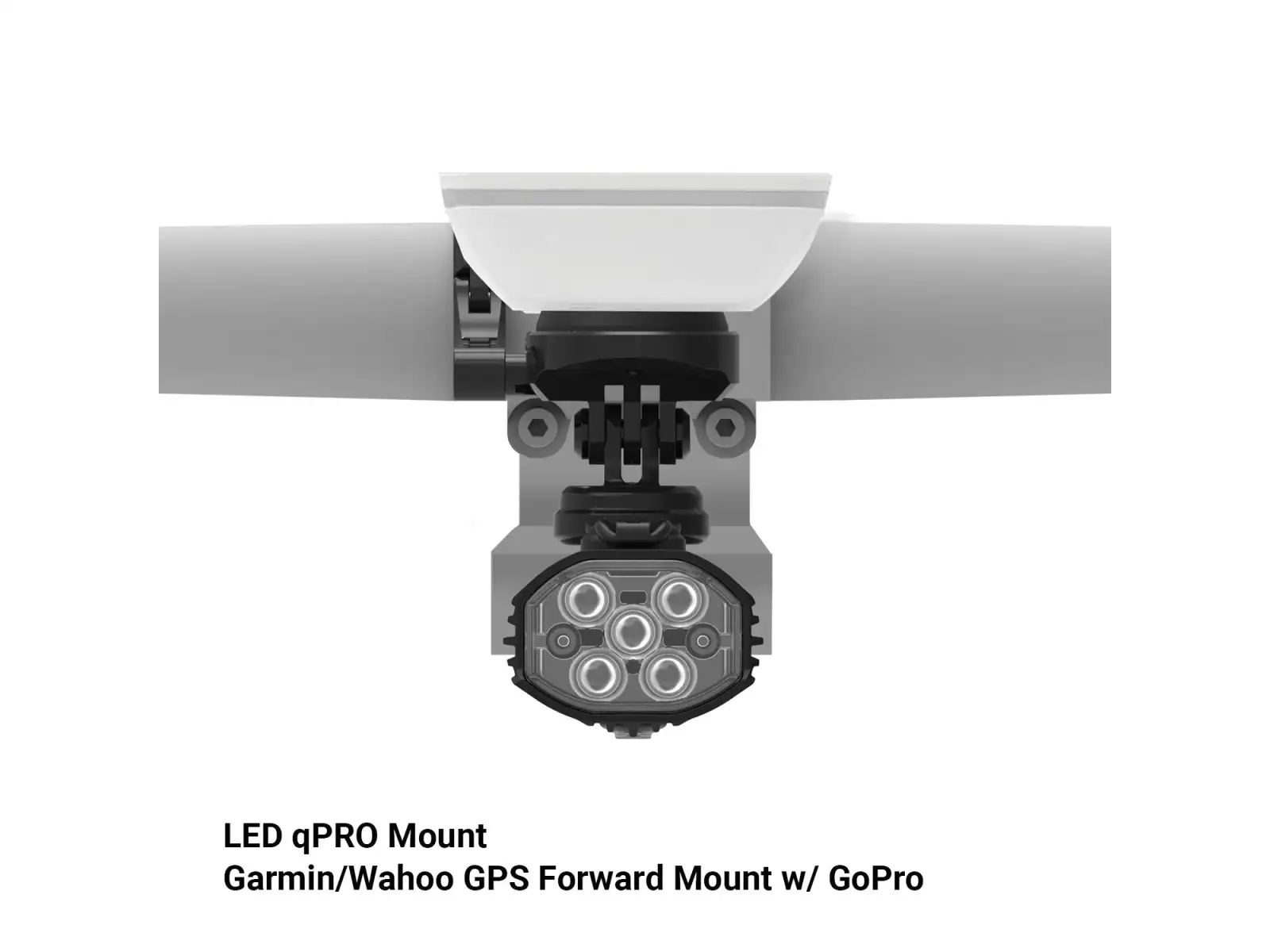 Lezyne LED qPRO Mount Halterung für Licht Black
