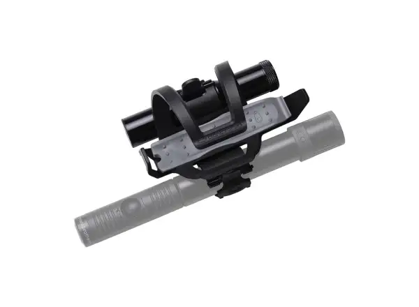 Crankbrothers S.O.S. BC18 Flaschenhalter und Werkzeugset in Schwarz.