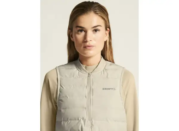 CRAFT SubZ 5 Damen Laufweste beige