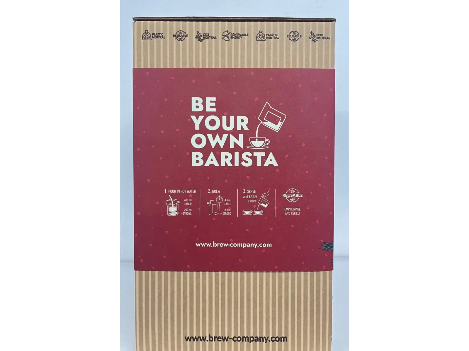 The Brew Company Kaffee Adventskalender 25x 30ml