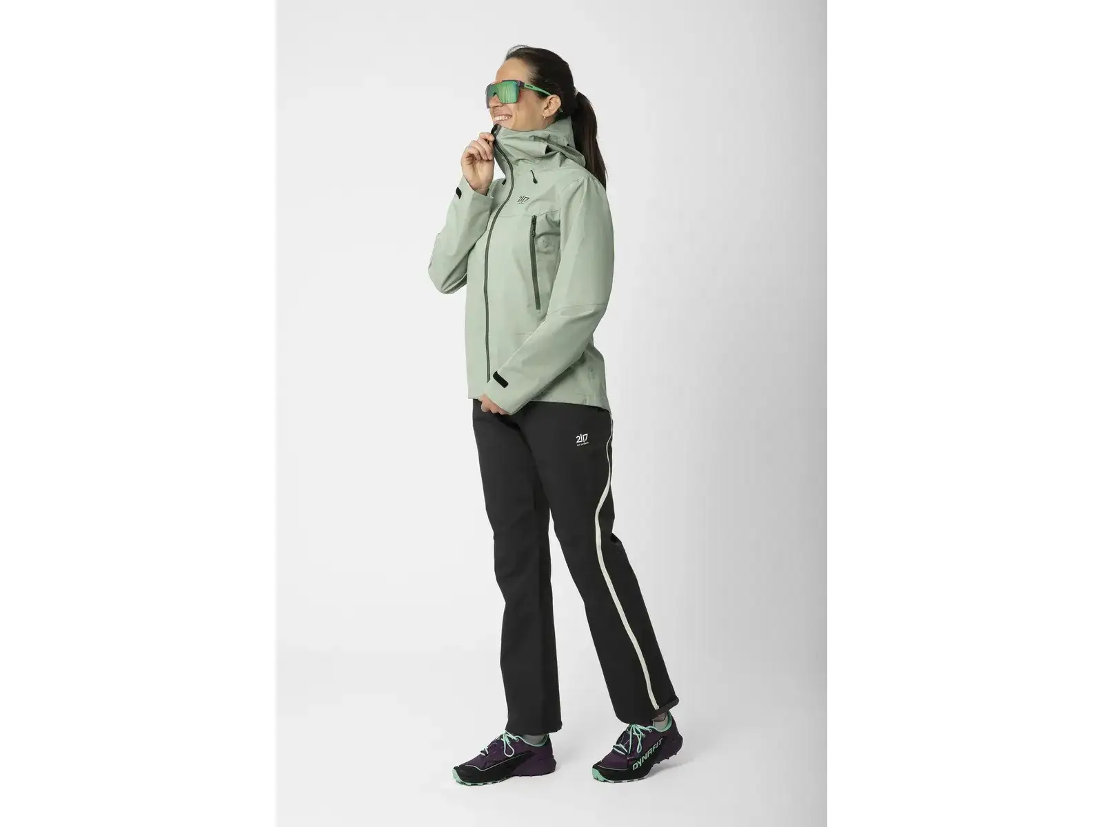 2117 of Sweden Boms Damenjacke 3L Vintage Green