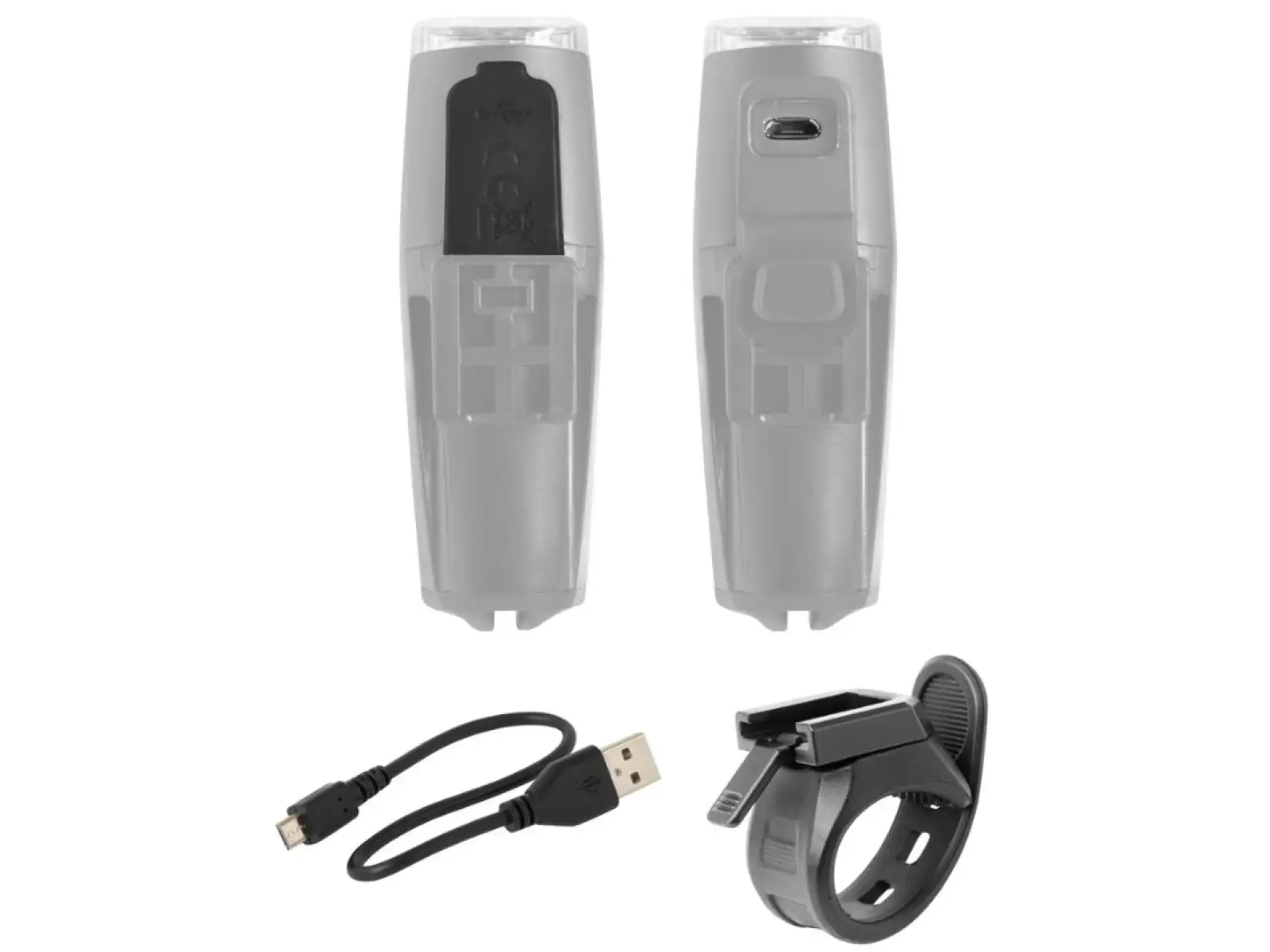 Force Shark 500LM USB Frontlicht, Schwarz