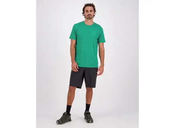 Mons Royale Icon Herren-T-Shirt mit kurzen Ärmeln Pop Green