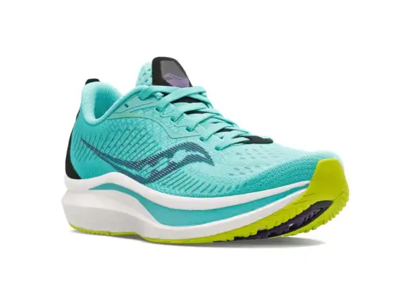 Saucony Endorphin Speed 2 Damen Laufschuhe Cool Mint/Säure