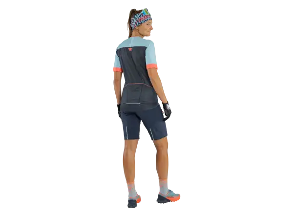 Dynafit Ride Light 1/2 Zip Damen Kurzarmtrikot blueberry/marine blue