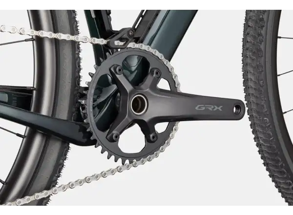 Cannondale Topstone Carbon 2 Lefty Gravelbike Grün Größe M.