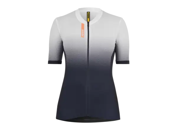 Mavic Essential Graphic Damen Radtrikot Kurzarm Deep Blue/White