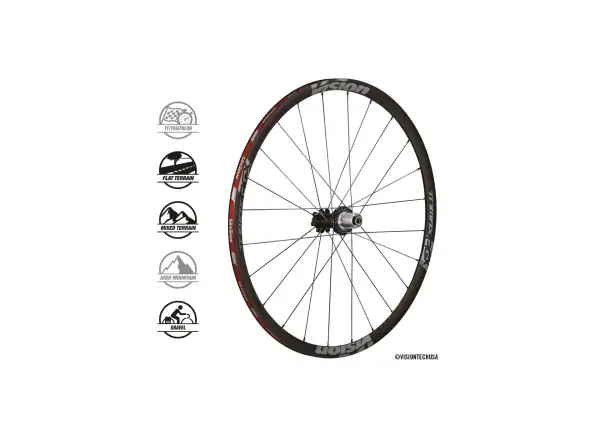Vision TRIMAX30 AGX i23 DB-CL CH-TL eingespeichte Laufräder XDR