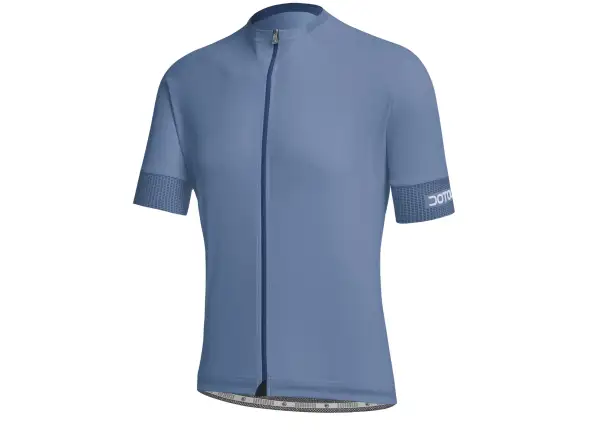 Dotout Tour Herrentrikot mit kurzen Ärmeln in Hellblau.