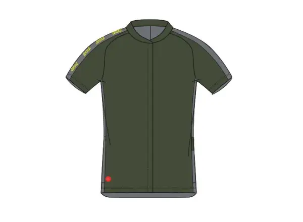 Dotout Oxygen Damen-Trikot mit kurzen Ärmeln Grün