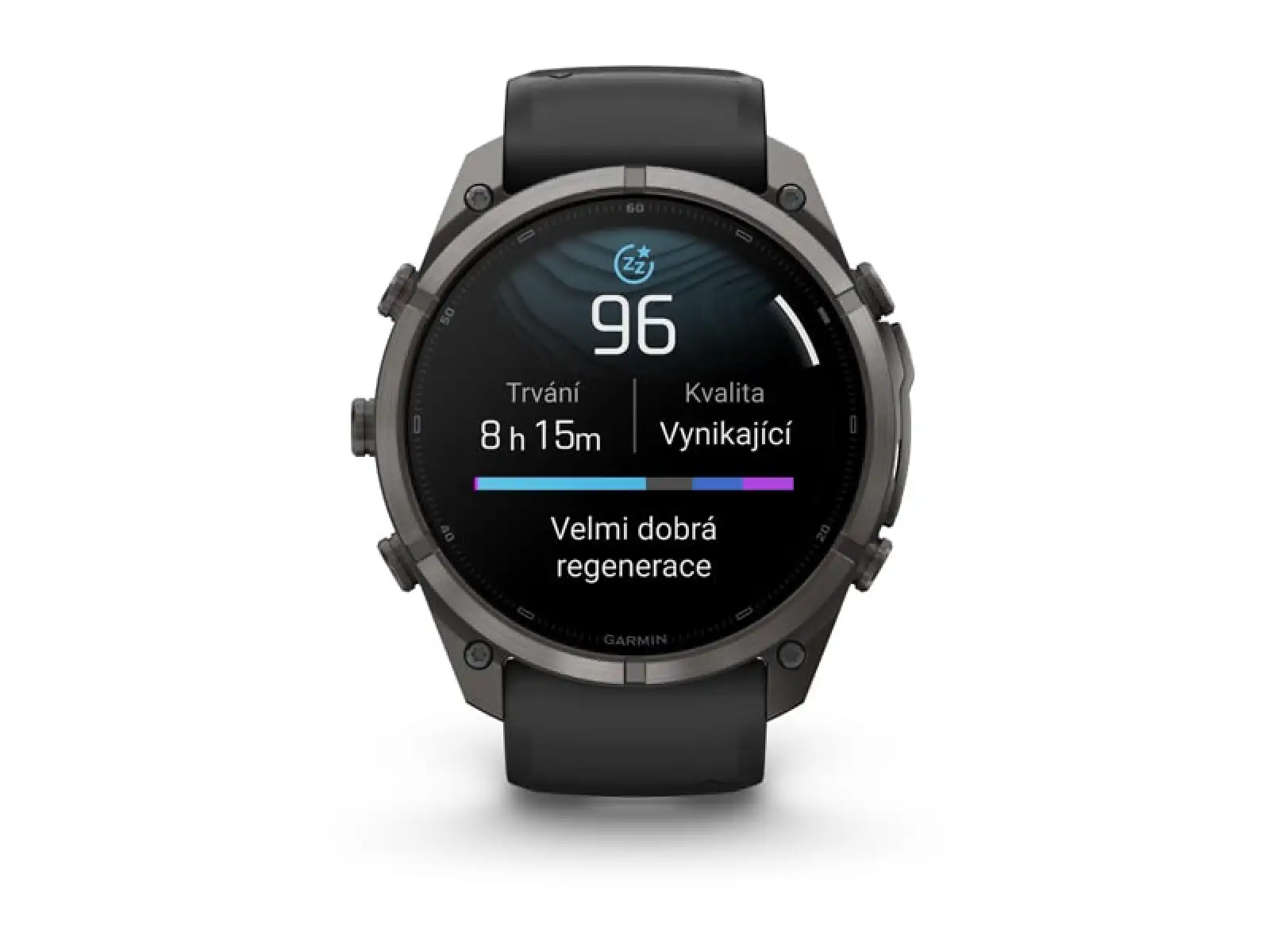 Garmin Fénix 9 Pro inReach 47 mm Smartwatch Carbon gray DLC Titanium Black/Pebble gray