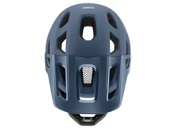 Uvex React JR Fullface MTB Helm Dusk blue matt