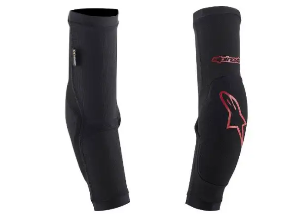 Alpinestars Paragon Plus Ellbogenschützer Schwarz/Rot