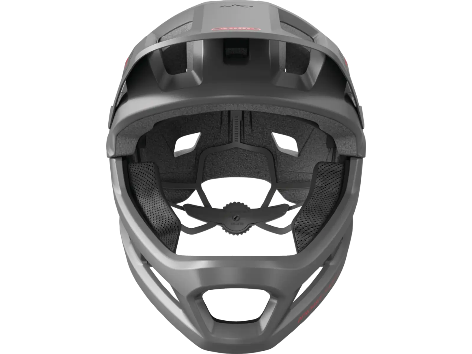 Abus YouDrop FF Kinderhelm in Silber.