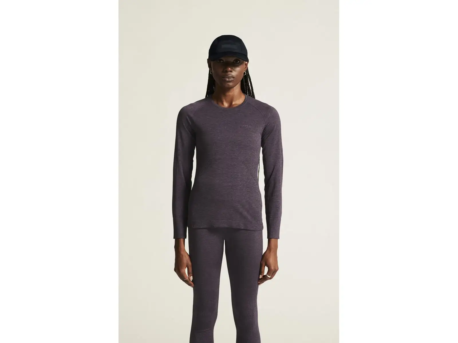 Craft Core Dry Active Comfort Damen Langarmshirt violett