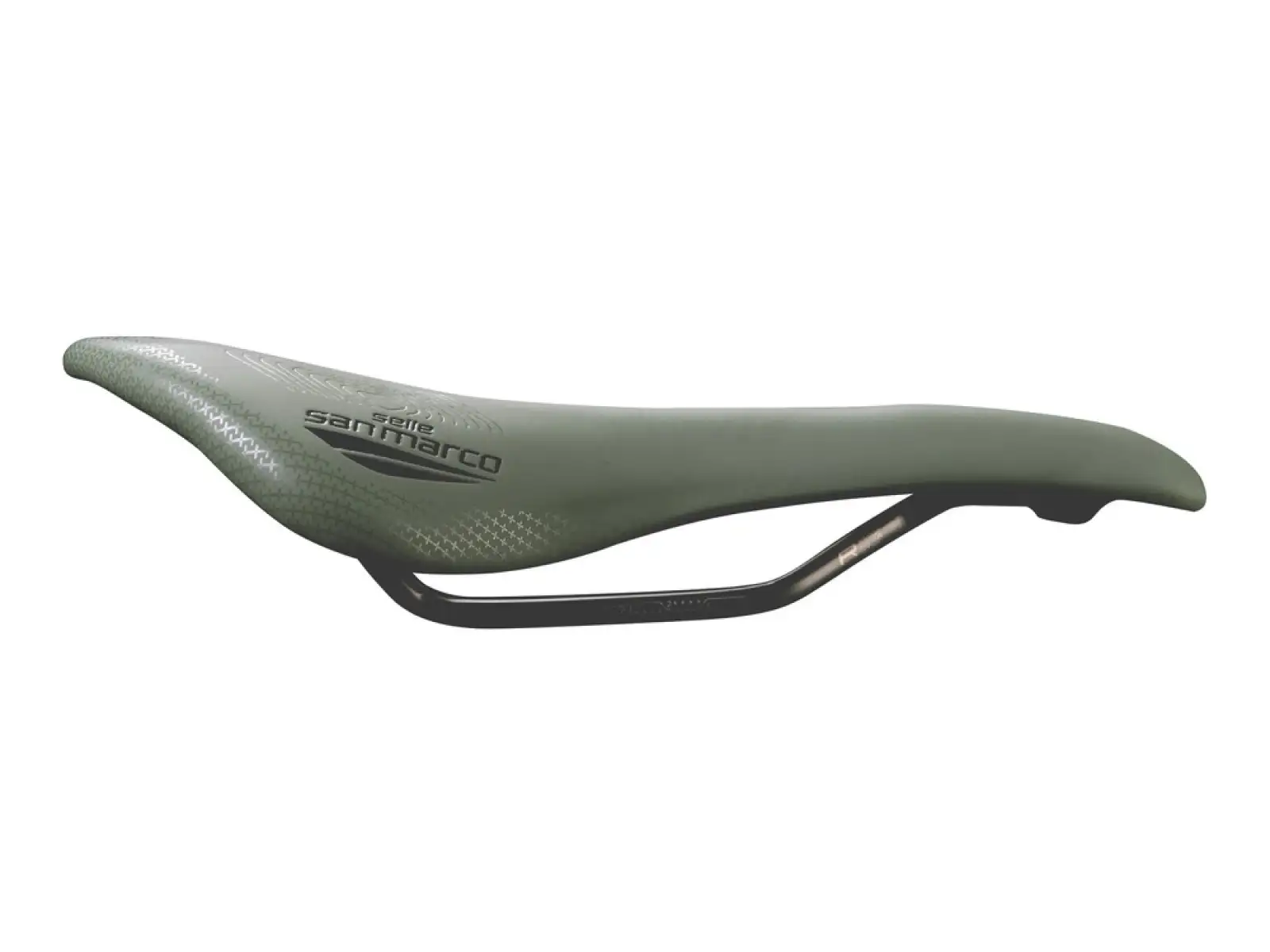 Selle San Marco Allroad Supercomfort Racing Wide Sattel Grün