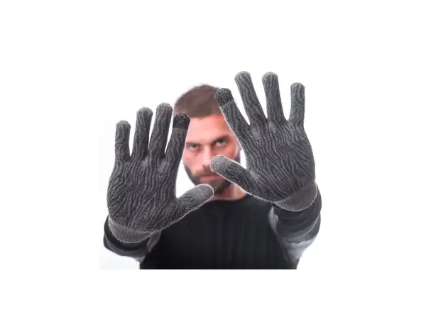 Sensor Merino Handschuhe Grau