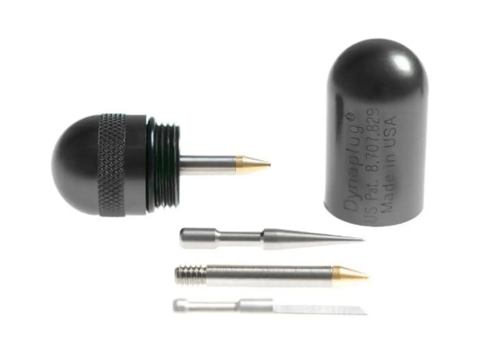 Dynaplug Micro Pro Kit Schwarzes Set zur Reparatur von Reifenpannen