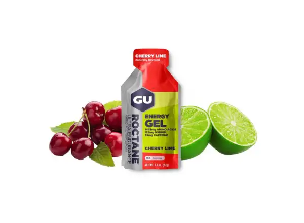 GU Roctane Energy Gel Cherry/Lime Beutel 32 g