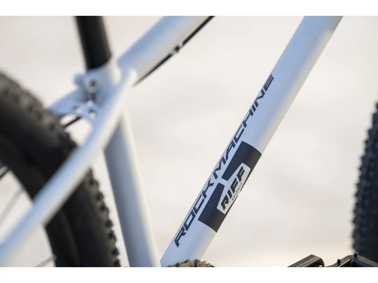 Rock Machine Riff 70s Schmutz Fahrrad Matte Grau