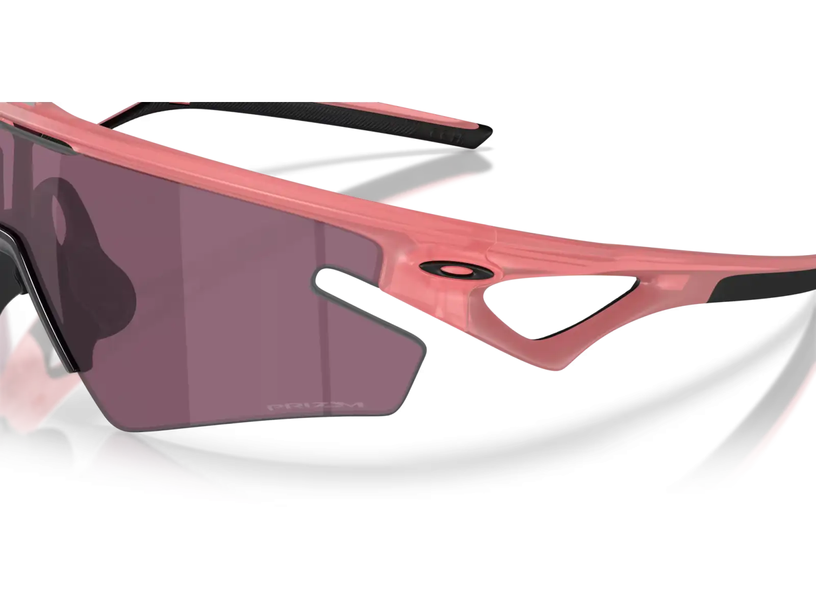 Oakley Sphaera Slash Sportbrille Matte Transparent Paloma/Prizm Road Black