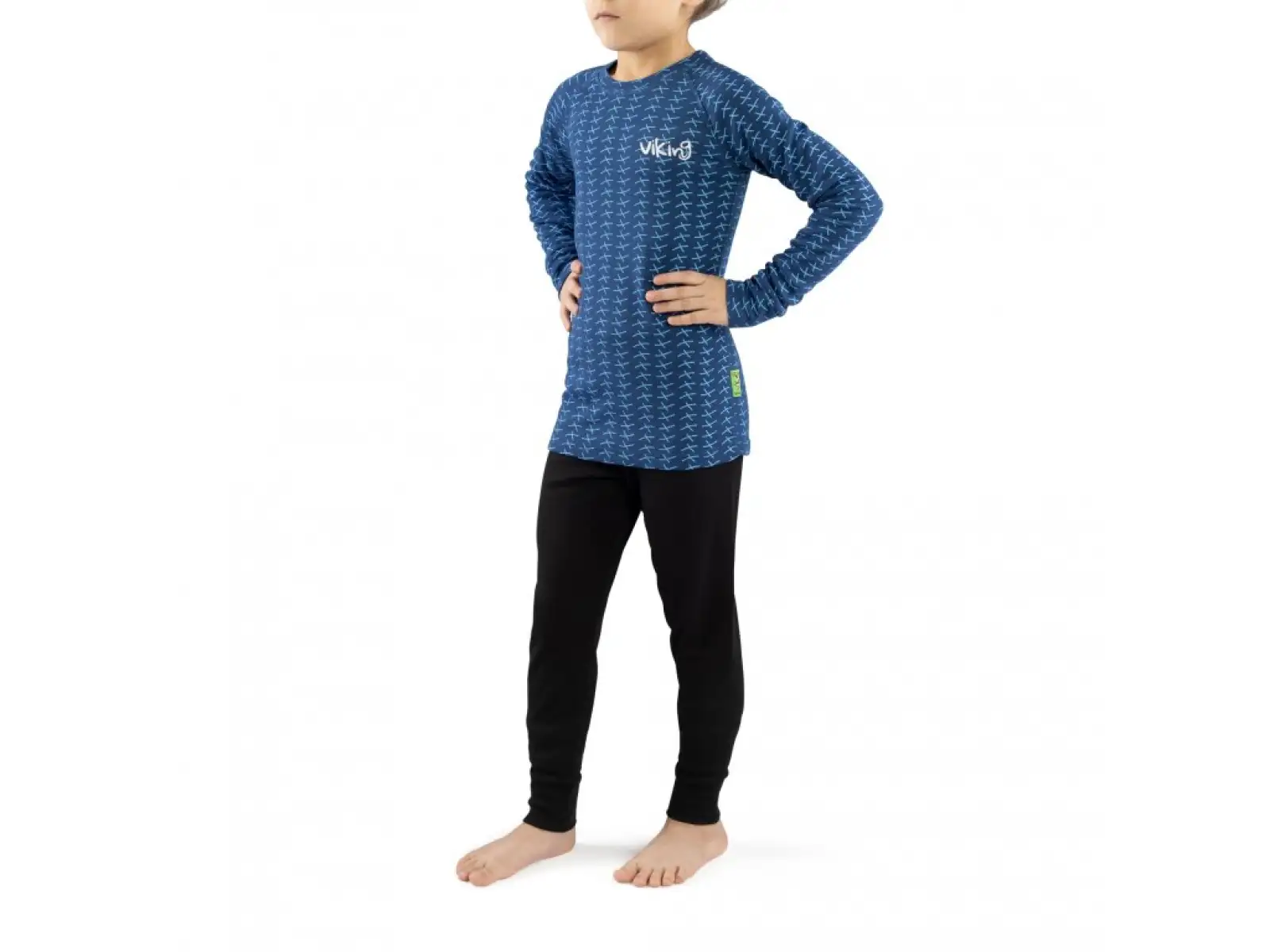Viking Nino Kinder-Thermoset blau.
