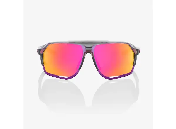 100% Norvik Sportbrille Polished Transparent Grau/Lila Multilayer
