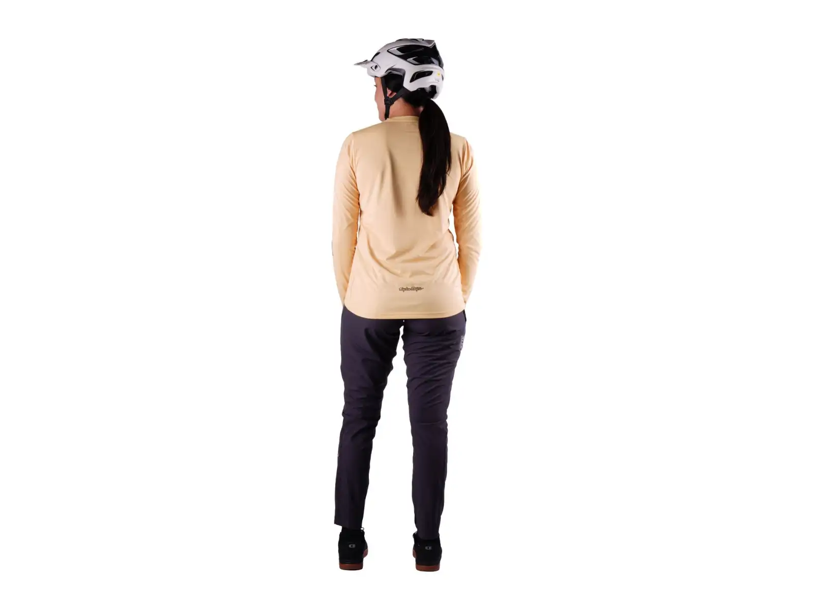 Troy Lee Designs Lilium Pro Damen-Trikot mit langen Ärmeln Butter