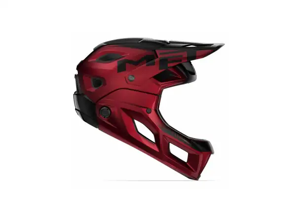 MET Parachute MCR MIPS Helm rot/schwarz metallic, Größe L (58-61 cm)